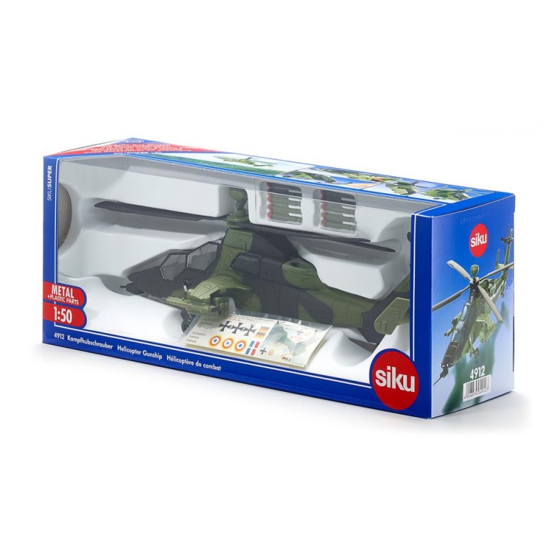 SIKU 4912 HELIKOPTER wojskowy śmigłowiec 1: 50