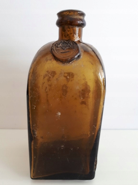 Butelka Lachs Goldwasser XIX w. Danzig Gdańsk
