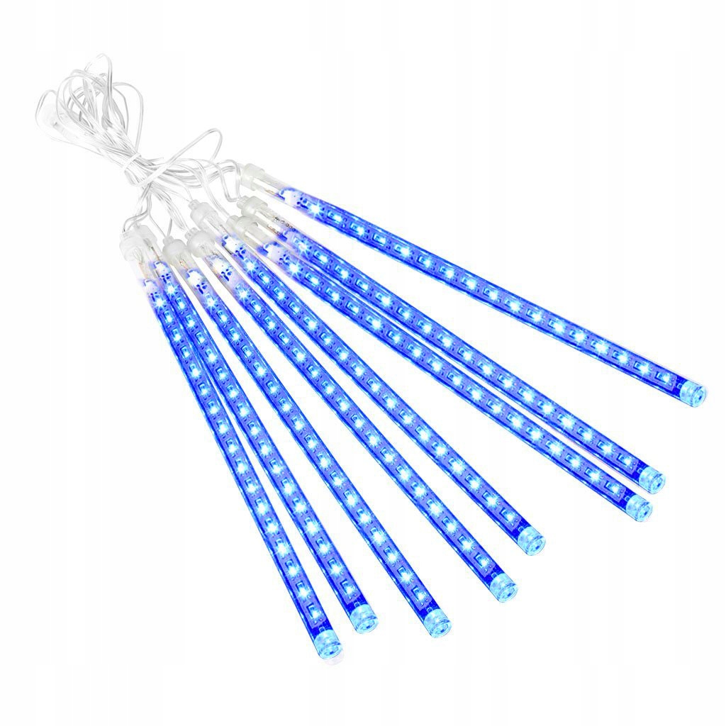 SOPLE LED METEORY LAMPKI ZEWNĘTRZNE 80 cm NIEBIESK