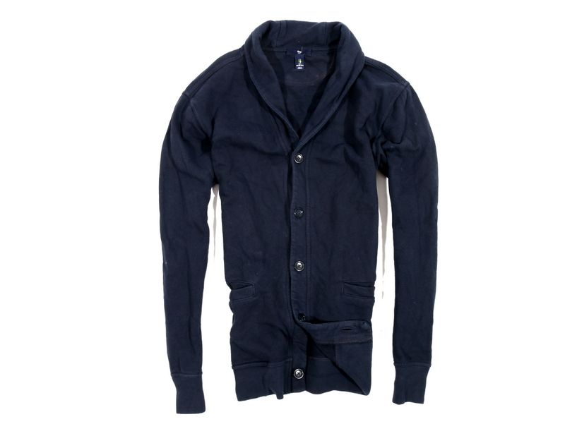Gap Bluza Męska Rozpinana Bawełniana Granatowa *L*