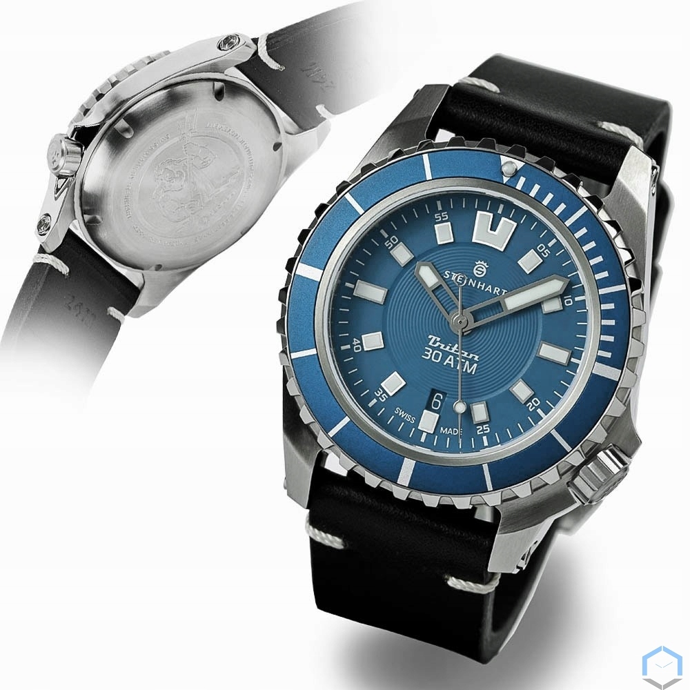 STEINHART Triton 30 ATM Blue Automat NOWY Wawa