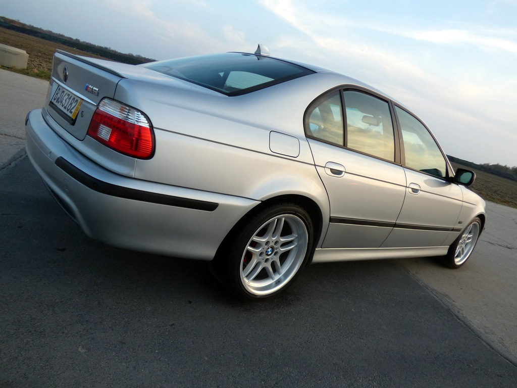 BMW e39 540 M pakiet Arktissilber Xenon ! - 7308595190 - oficjalne 