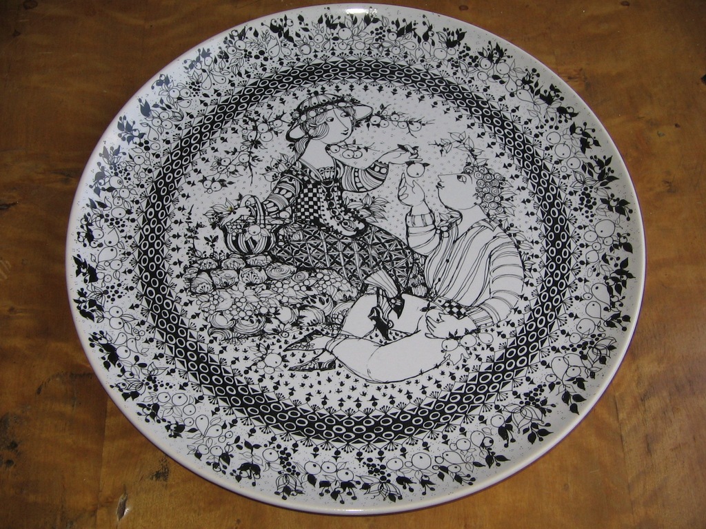 PATERA TALERZ ROSENTHAL WINBLAD PORY ROKU 4 SZT