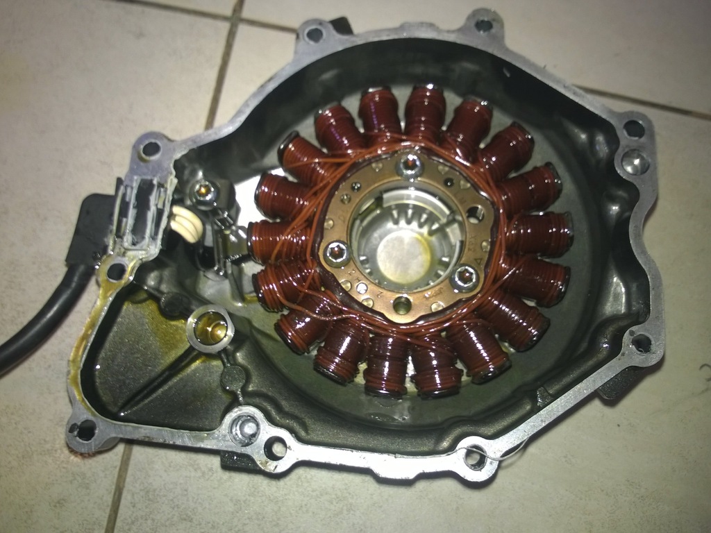 YAMAHA R6 ALTERNATOR RJ15 STATOR RJ11