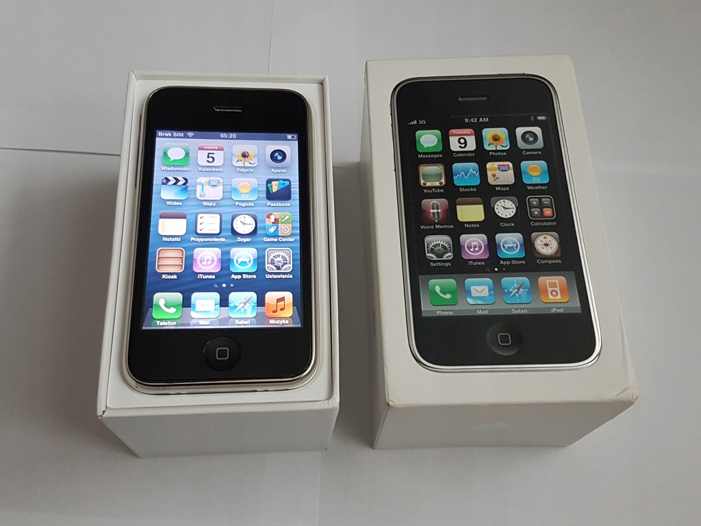 Telefon iPhone 3 Gen.16 GB.Model A 1303. Biały