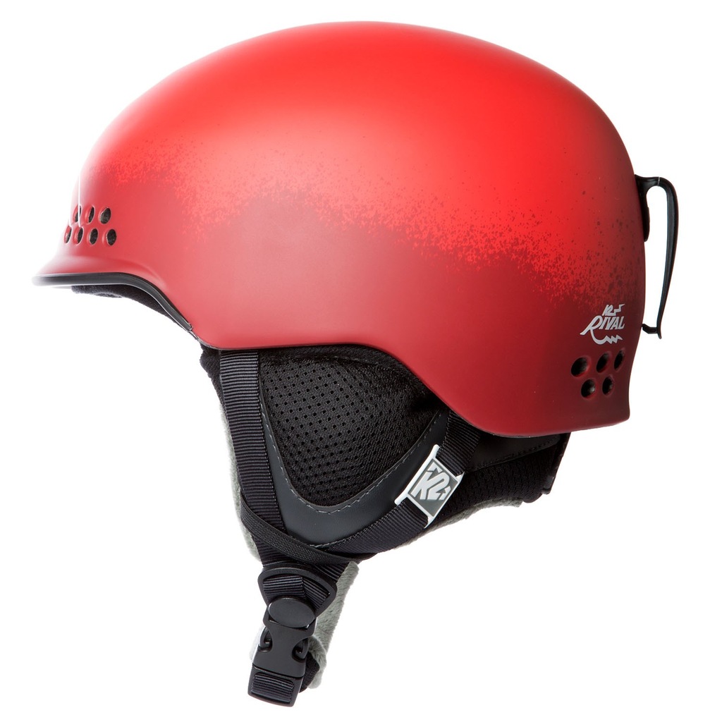 Męski kask K2 Rival red 55-59cm  NOWY 2017