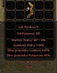 Metin2 Jawa Łuk Feniksa+9
