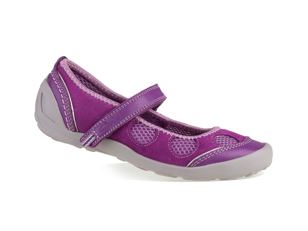 CLARKS balerinki dla dziewczynki dziecięce r. 26