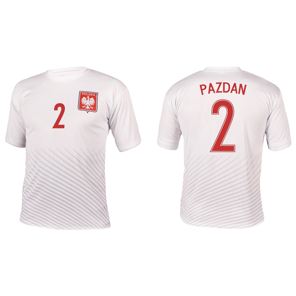 KOSZULKA PIŁKARSKA - PAZDAN POLSKA - 140 cm