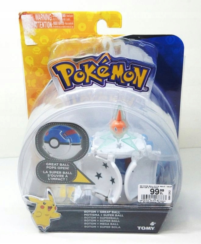 POKEMON POKEBALL Z FIGURKĄ T18873