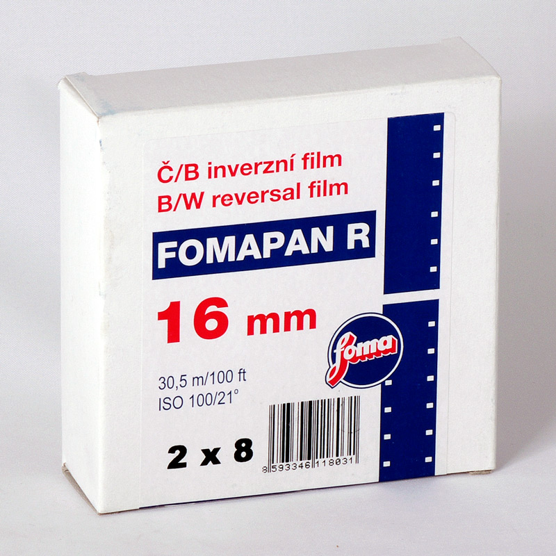 FOMAPAN R 100 Film 2x8 mm/30,5 m