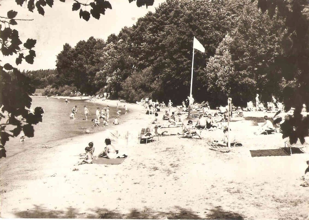 SKORZĘCIN --- KĄPIELISKO --- PLAŻA --- 1972