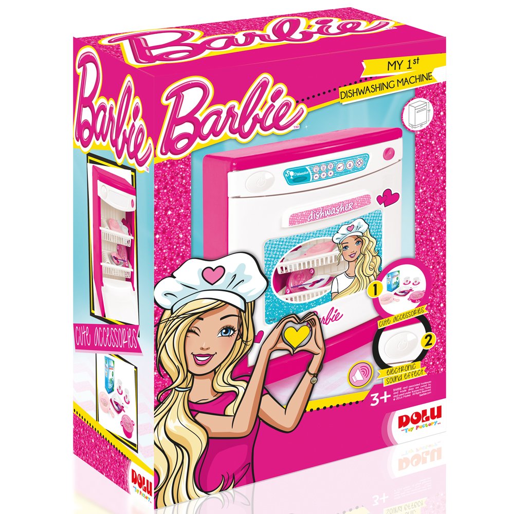 BARBIE - ZMYWARKA Z DŹWIĘKIEM+lalka Barbie GRATIS