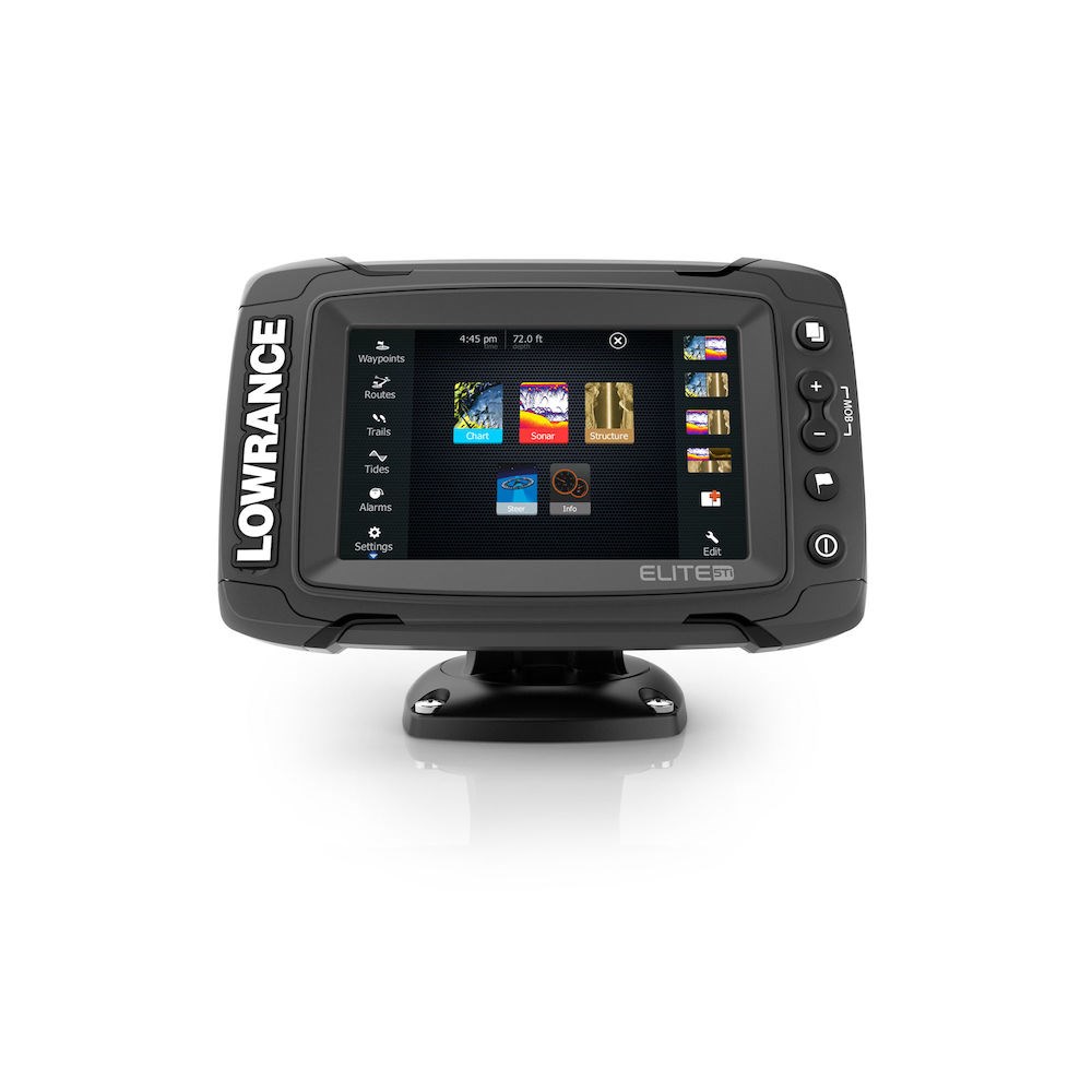 lowrance ELITE 5 TI MID/HIGH/TOTALSCAN echosonda ...