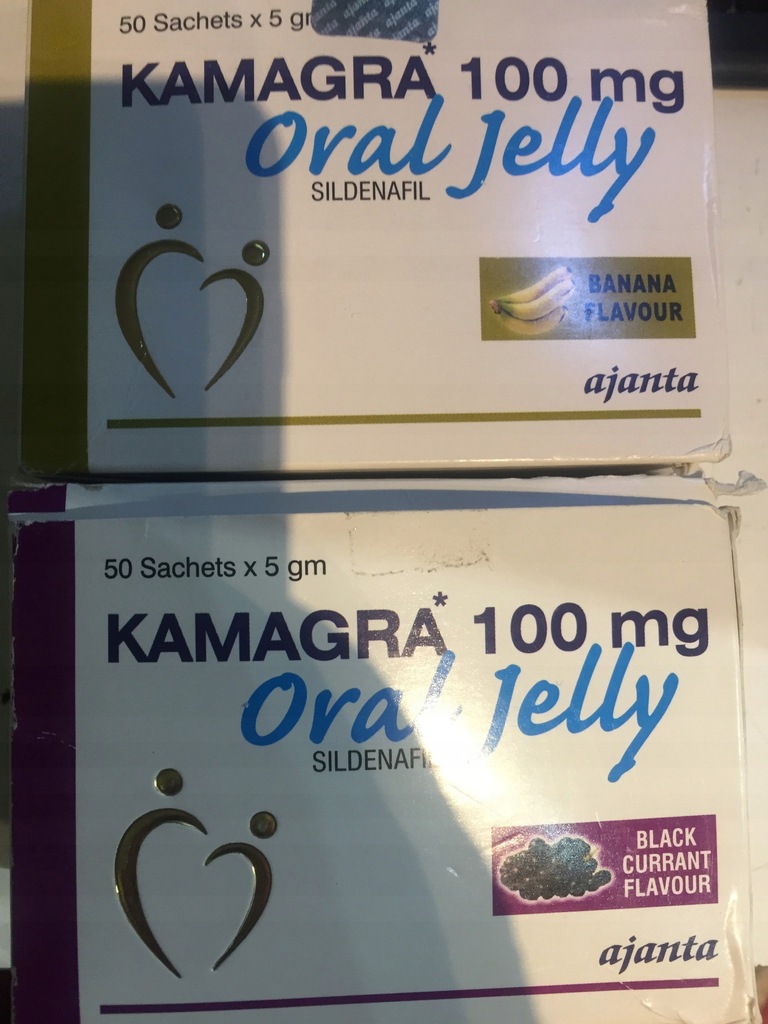Kamagra Oral Jelly 100mg w żelu ORGINAŁ 5 szt
