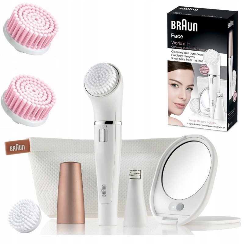 Depilator do Twarzy BRAUN Face 840 + 2 szczotki 6903487961