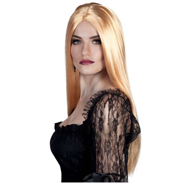 PERUKA długie włosy BOLD blondyna ZŁOTOWŁOSA XXL