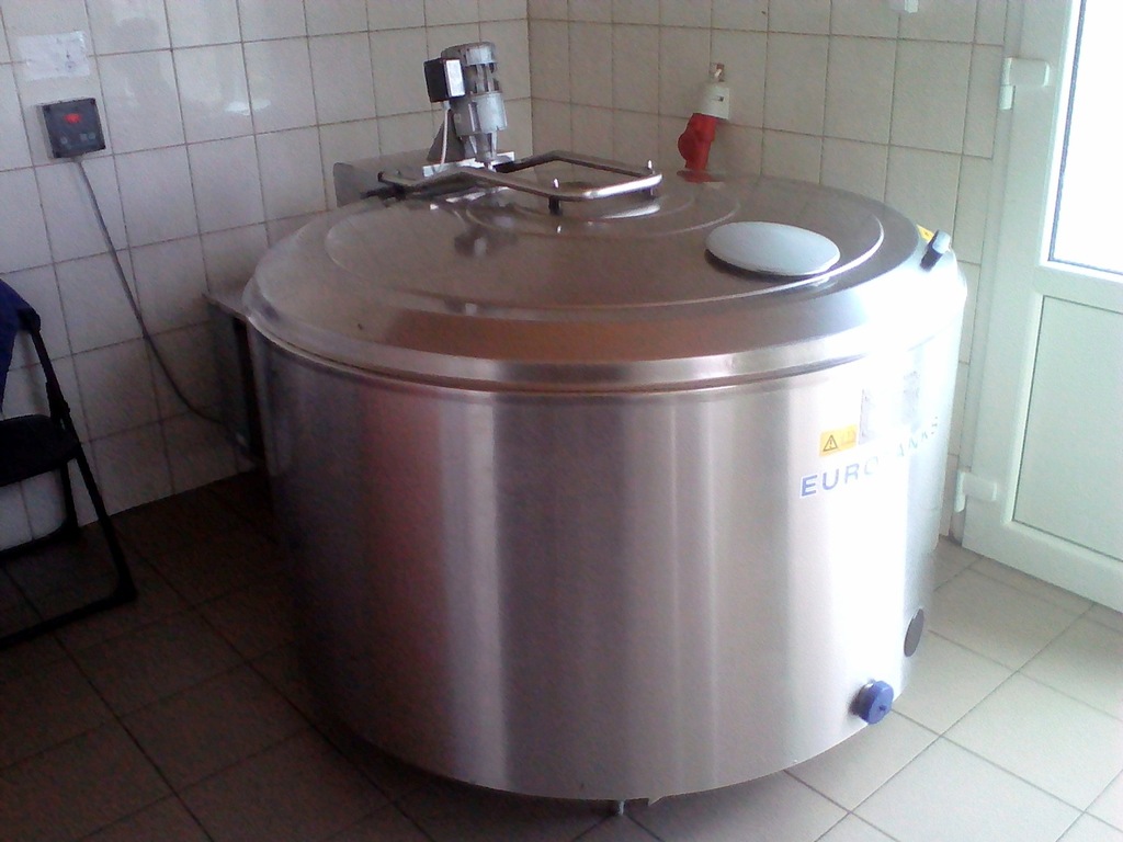 Schładzalnik do mleka zbiornik na mleko 800L.