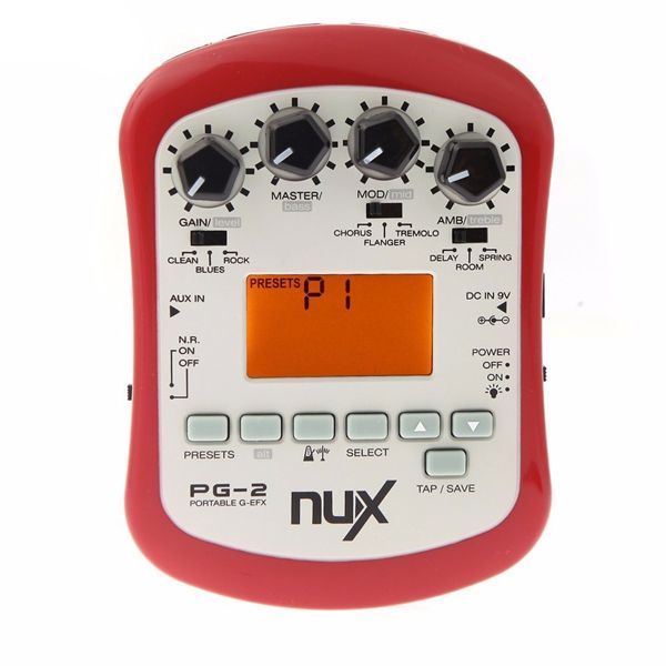 NUX PG-2 PORTABLE GUITAR EFFECTS PROC