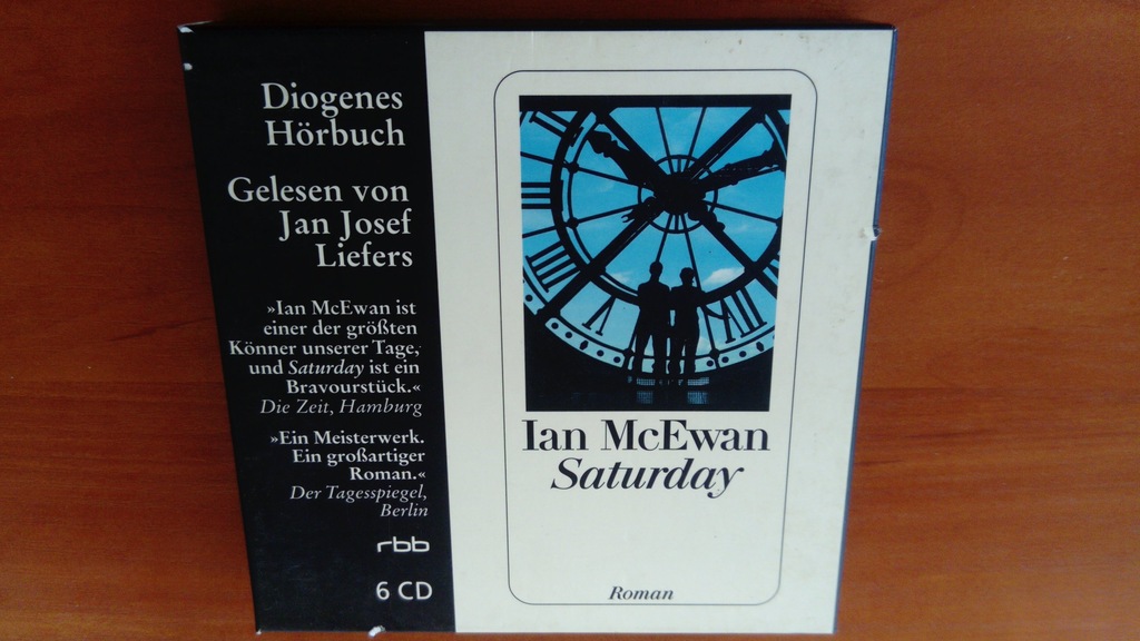 IAN MC EWAN - Saturday 6 CD!!! Audiobook