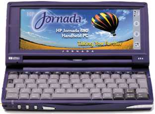 HP JORNADA 680 / Windows CE / 133MHZ 16MB RAM /