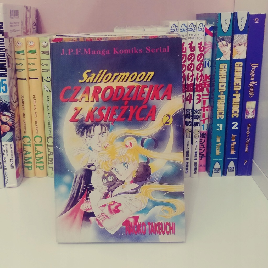 sailor moon czarodziejka z księżyca manga anime 2