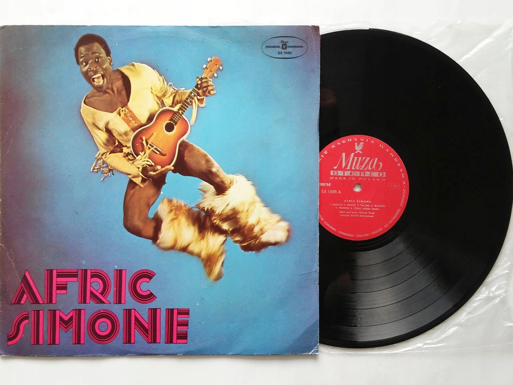 LP: Afric Simone 1978 Ramaya Hafanana Funk Soul EX
