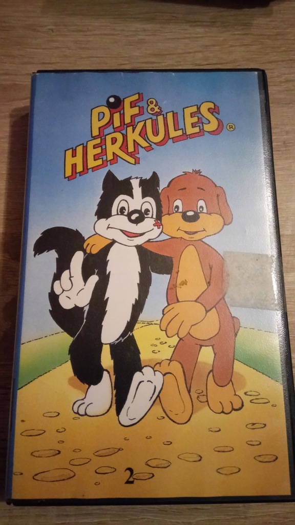 Pif i Herkules VHS 1991 Polskie Nagrania MUZA