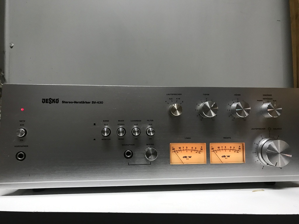 Jesko sv 430    wzmacniacz amplifier vintage