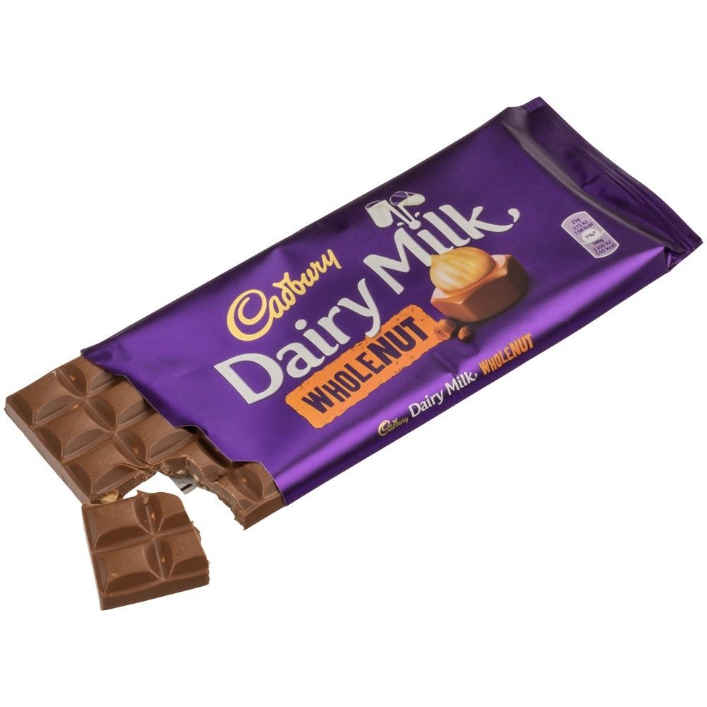 Cadbury Dairy Milk Whole Nut Chocolate 200g 7165511398 oficjalne