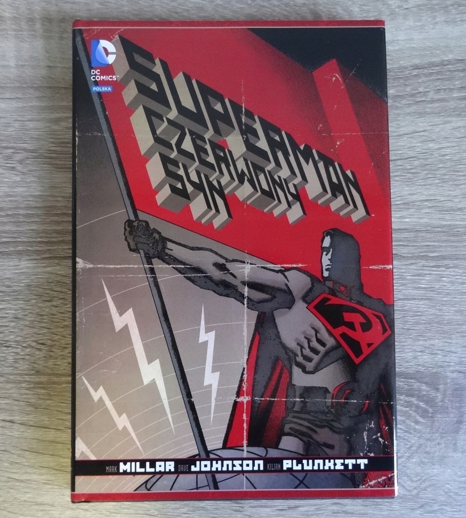 SUPERMAN CZERWONY SYN DC DELUXE IDEAŁ JAK NOWY