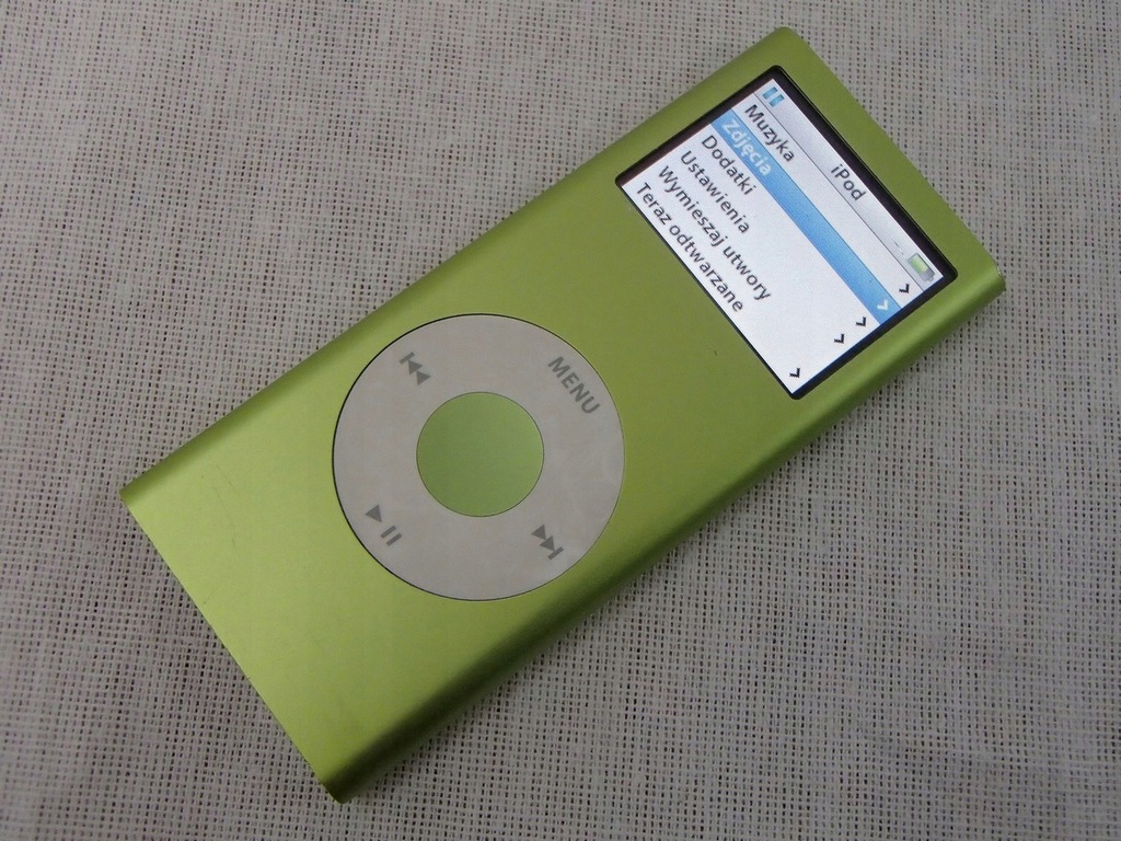 Apple iPod nano 2nd gen. 4GB Model A1199 j.zielony