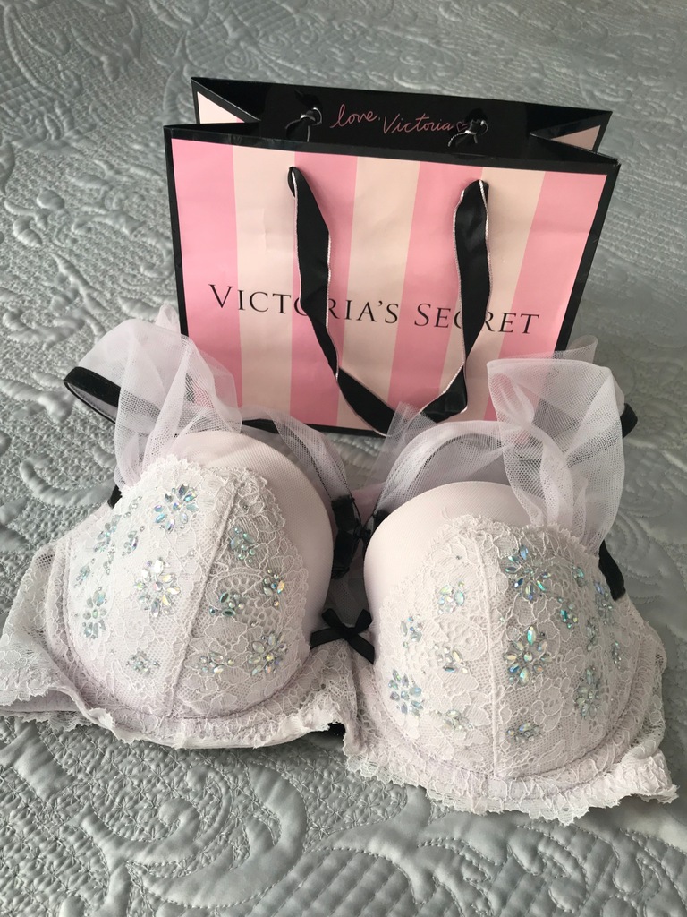 Biustonosz Stanik Victorias Secret 32 D (65 D) ! - 7664956030 - oficjalne  archiwum Allegro