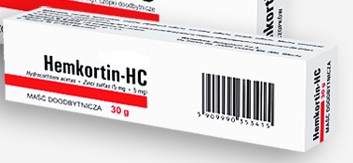 Hemkortin-HC maść, hemoroidy, szczelina odbytu
