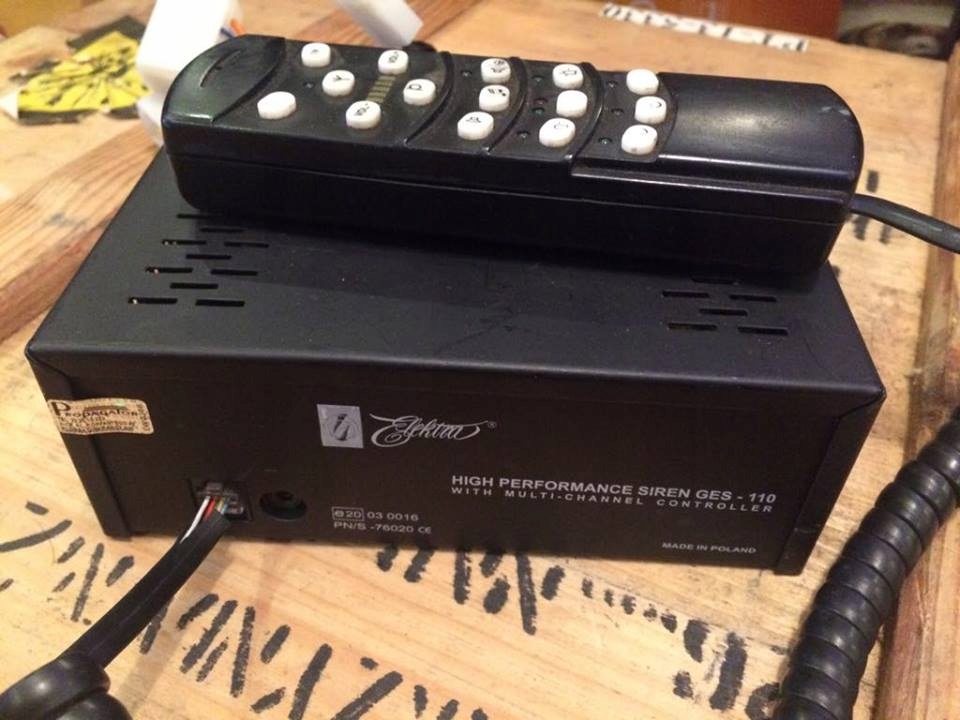 modulator elektra GES-110 stan bdb straż karetka