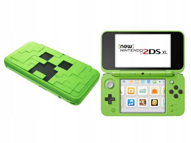 MINECRAFT NEWニンテンドー2DSLL Nintendo Nowa konsola 2ds Xl - Minecraft Ll Creeper Edition
