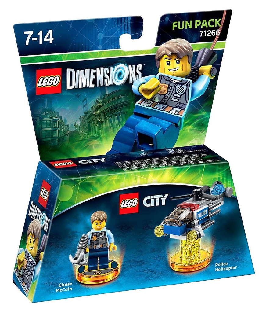 LEGO DIMENSIONS 71266 CITY CHASE MCCAIN FUN PACK - 7291580447 ...