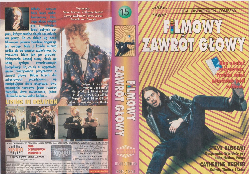 [VHS-1117] FILMOWY ZAWRÓT GŁOWY ------ rarytas !!!