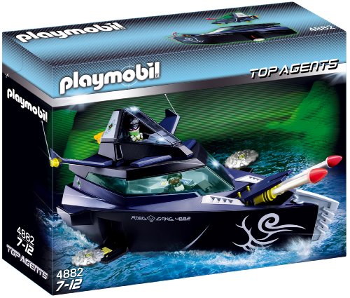 Playmobil Top Agents Turbo-statek bojowy 4882