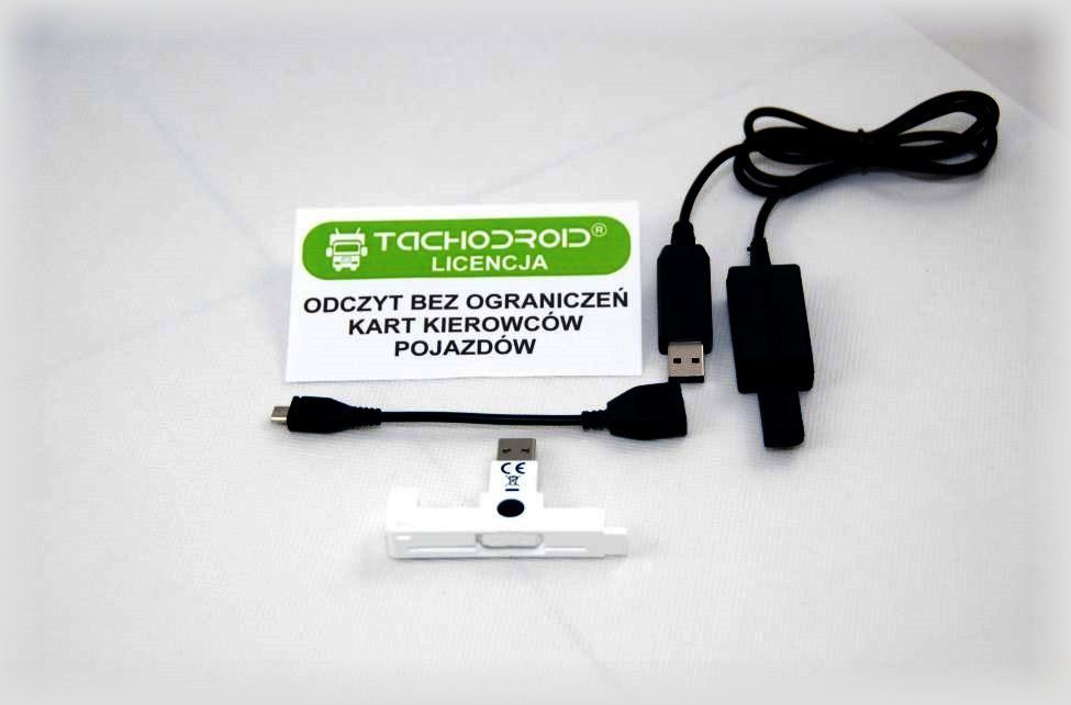 Czytnik kart i tachografu cyfrowego TachoDroid Z2