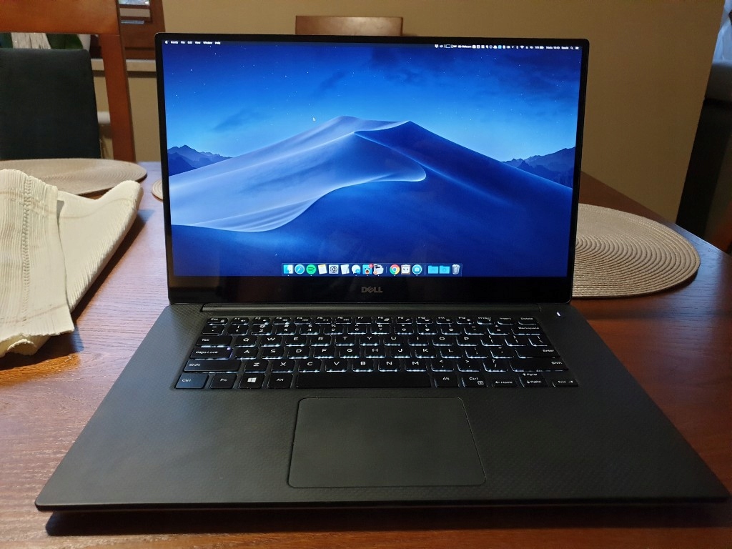 LAPTOP DELL XPS 15 i7 9550 4K 950 PRO FV MAC OS