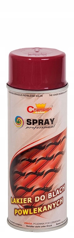 Farba Spray lakier do blach powlekanych 3011 400ml