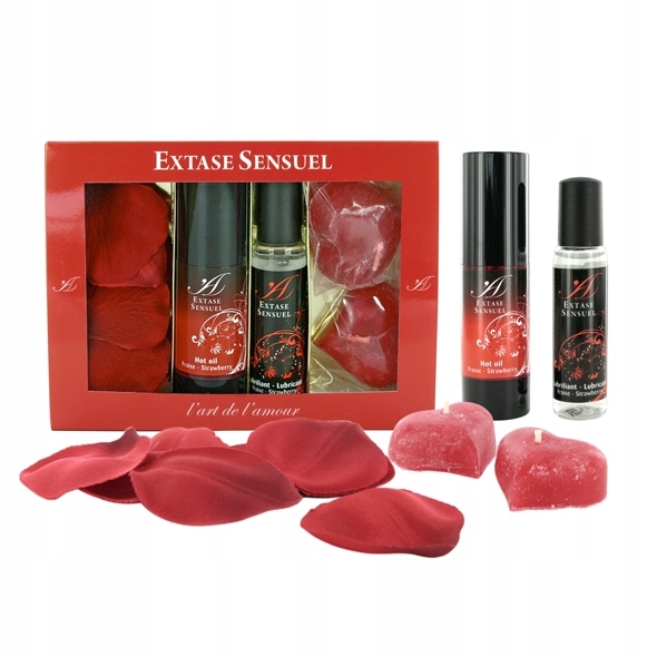 Zestaw akcesoriów - Extase Sensuel Coffret Rouge T