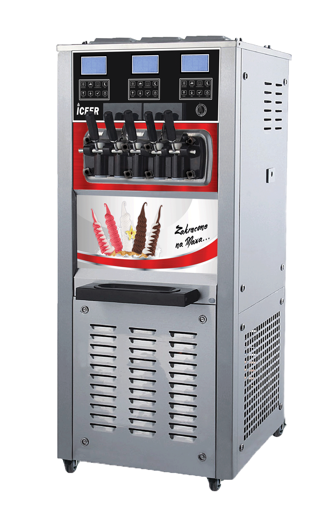 Automat do lodów świderków 5-SMAKOWY ICEER 350