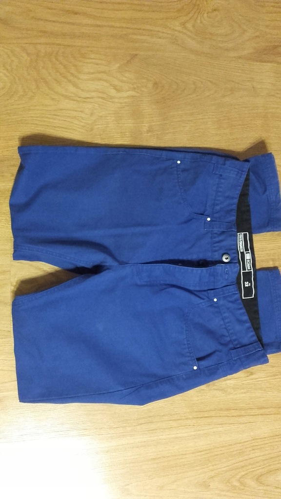 Niebieskie spodnie męskie rozmiar 32