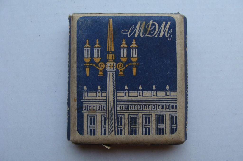 PRL PAPIEROSY MDM WROCŁAW PUSTE PUDEŁKO