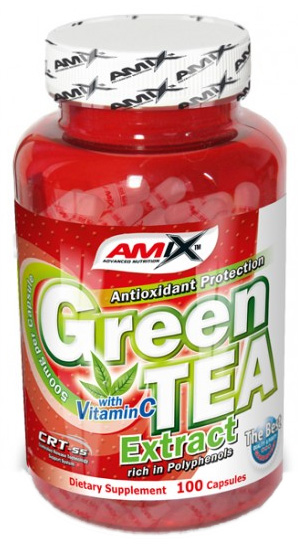 AMIX GREEN TEA 100kaps. EKSTRAKT Z WITAMINĄ C