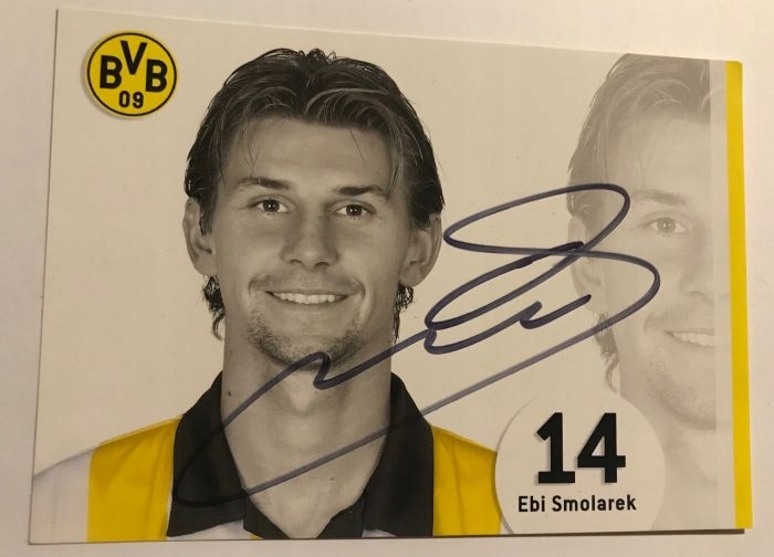 Ebi Smolarek Borussia Dortmund autograf