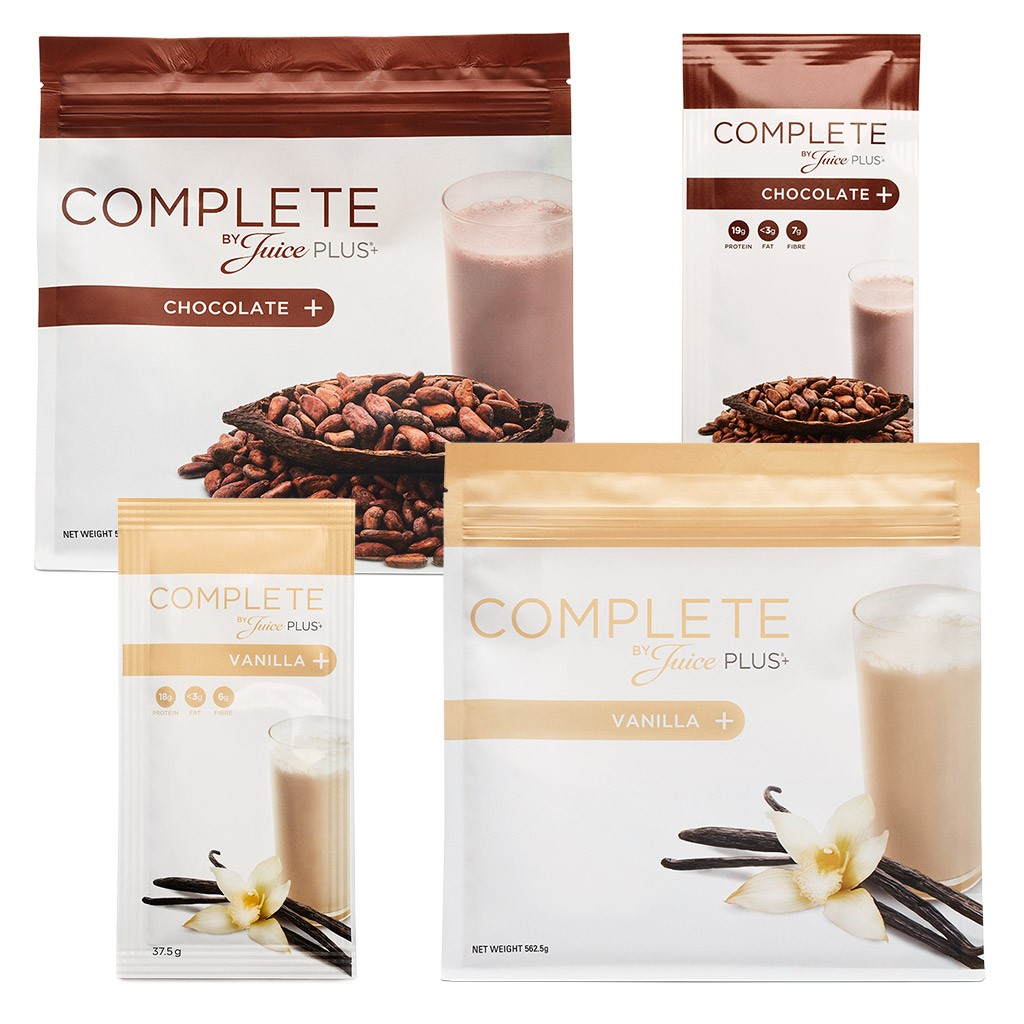 JUICE PLUS+ shake waniliowy + czekolada COMBI BOX