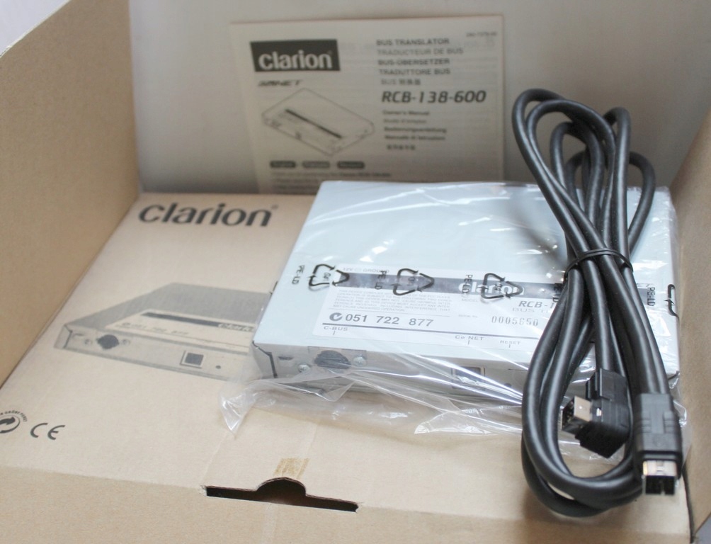 clarion,,,,RCB-138-600 BUS TRANSLATOR konwerter